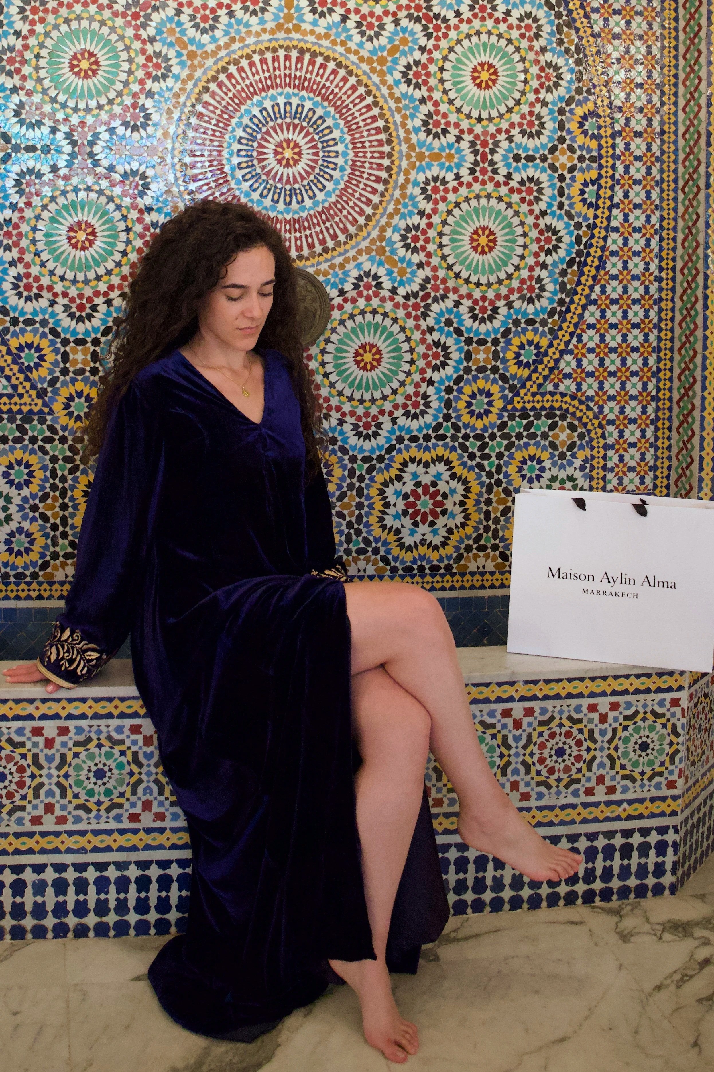 The Royal Velvet Caftan