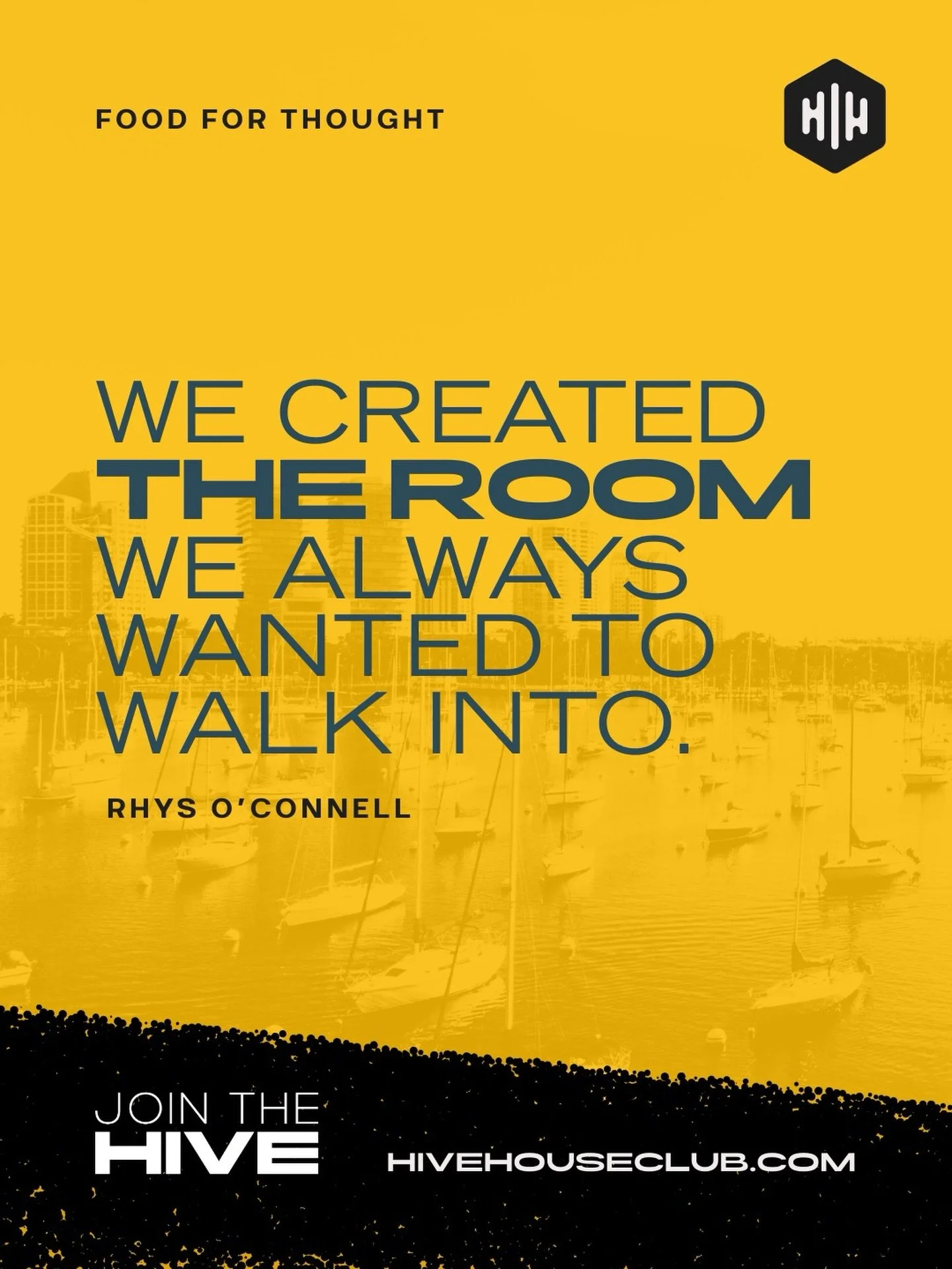 That&rsquo;s exactly why we built HIVE House. 

Every event, every introduction, every member &mdash; chosen with intention. Because the room you&rsquo;re in changes everything.

Applications opening soon. Link in bio.