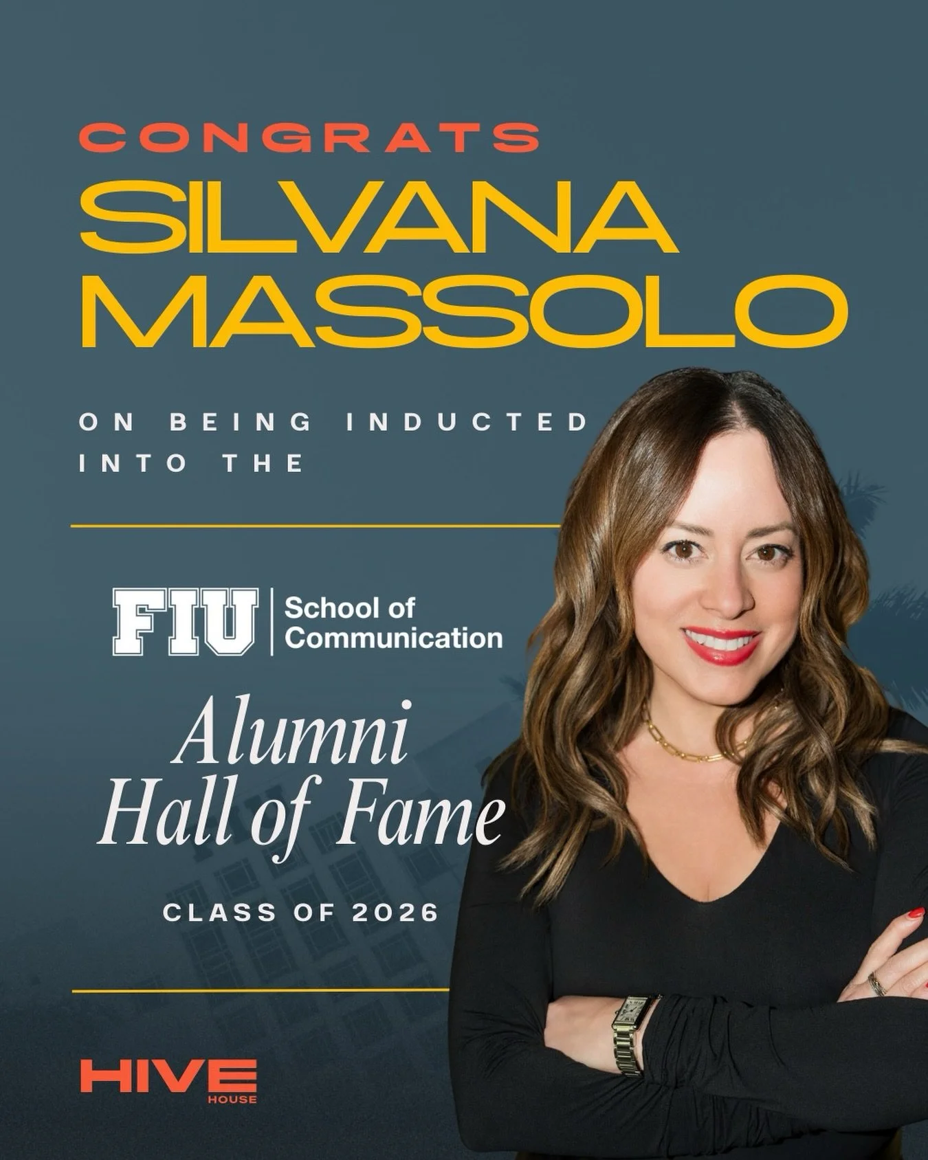 Great communities are built by people who believe in the power of connection.

Today we&rsquo;re proud to celebrate our co-founder and CEO, @silvanamassolo, on her induction into the FIU School of Communication Alumni Hall of Fame &mdash; Class of 20