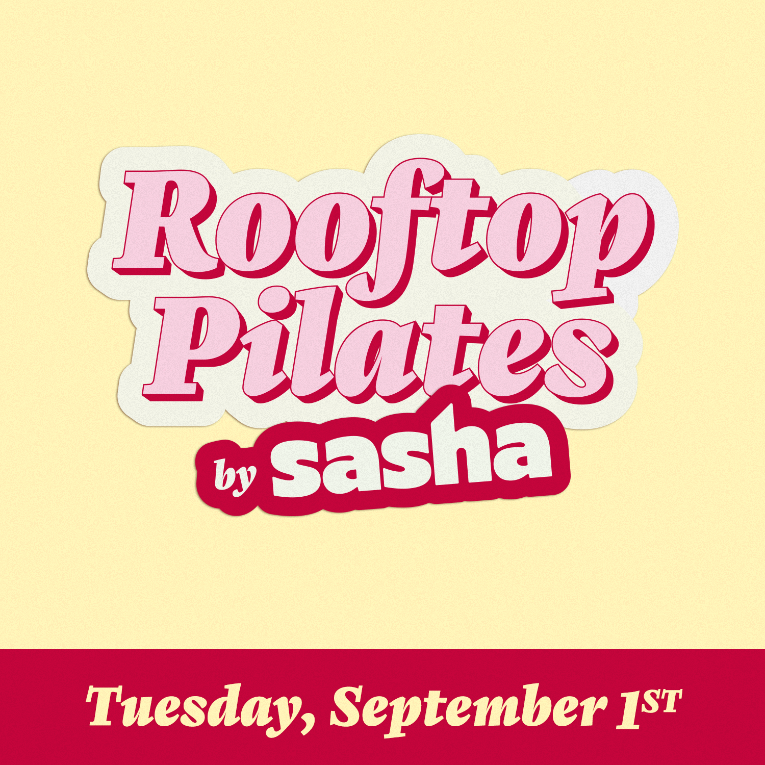 Rooftop Pilates - September 1st