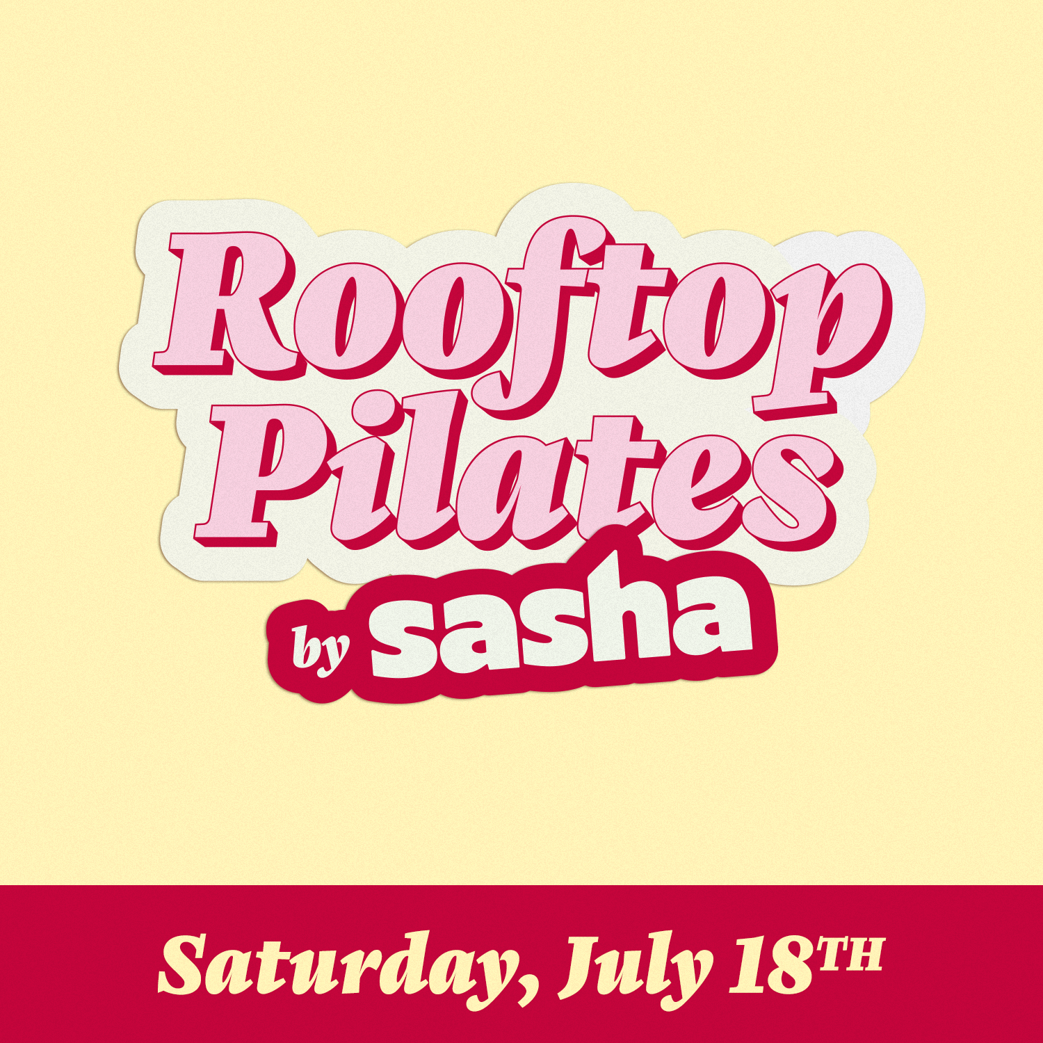 Rooftop Pilates - July 18th