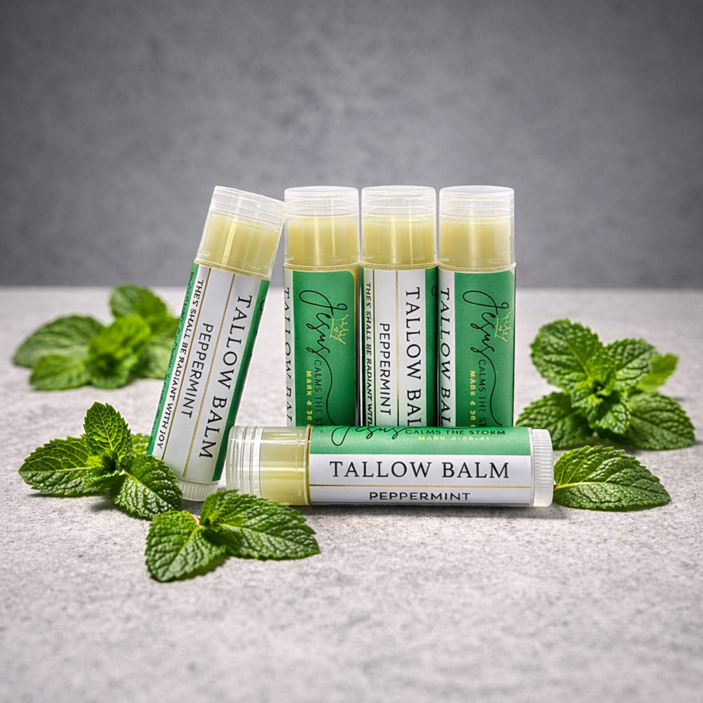 Tallow Lip Balm – Peppermint