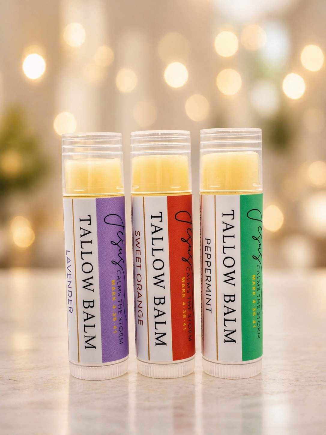 Premium Tallow Balm Trio