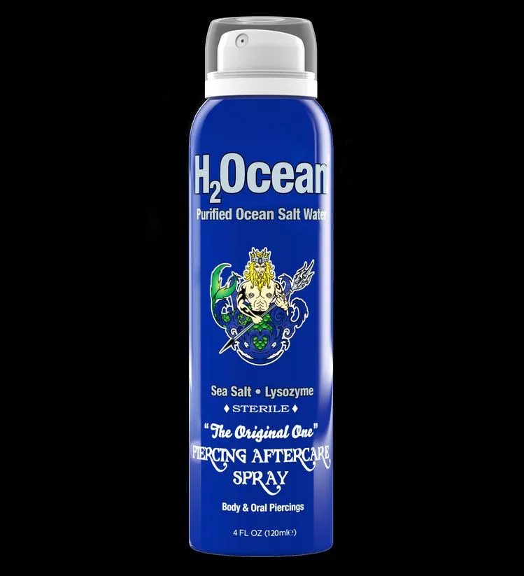 H2Ocean Piercing Spray 4 oz bottle