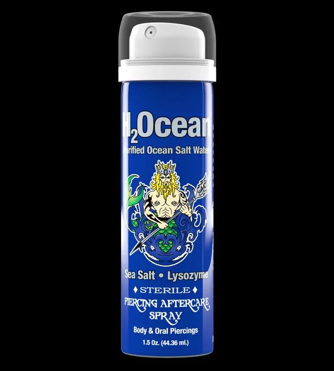 H2Ocean Piercing Spray 1.5 oz bottle