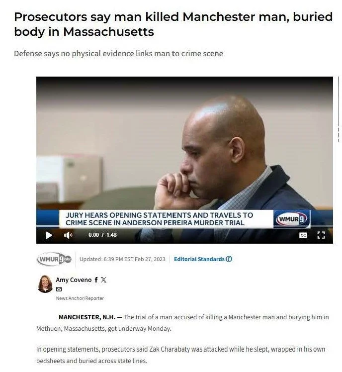 First Degree Murder Trial
