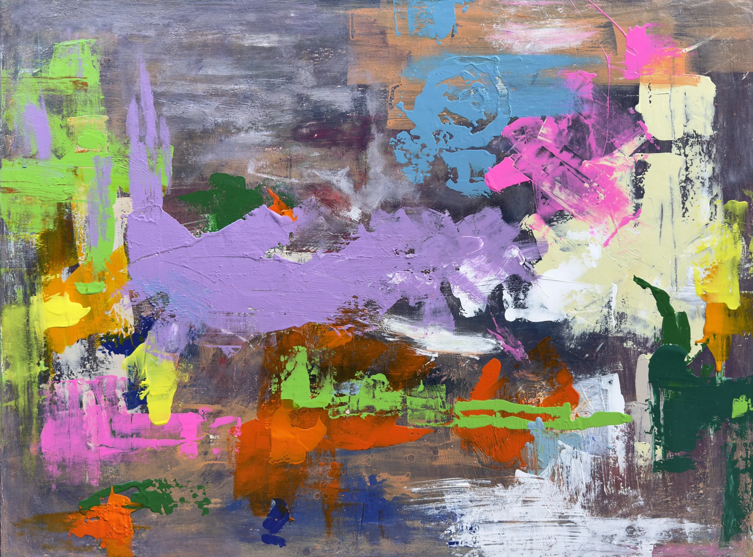 "Joy", 2026, 120 x 90cm, Acrylic on canvas