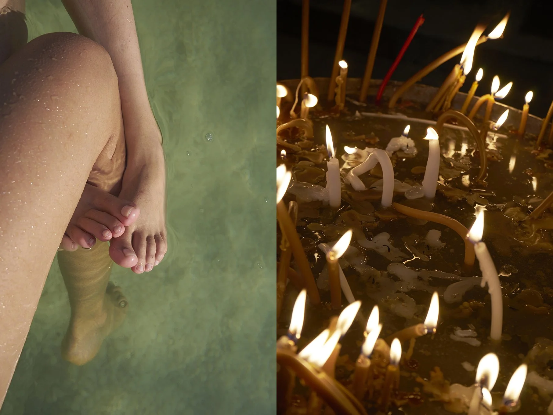 Tender, a diptych