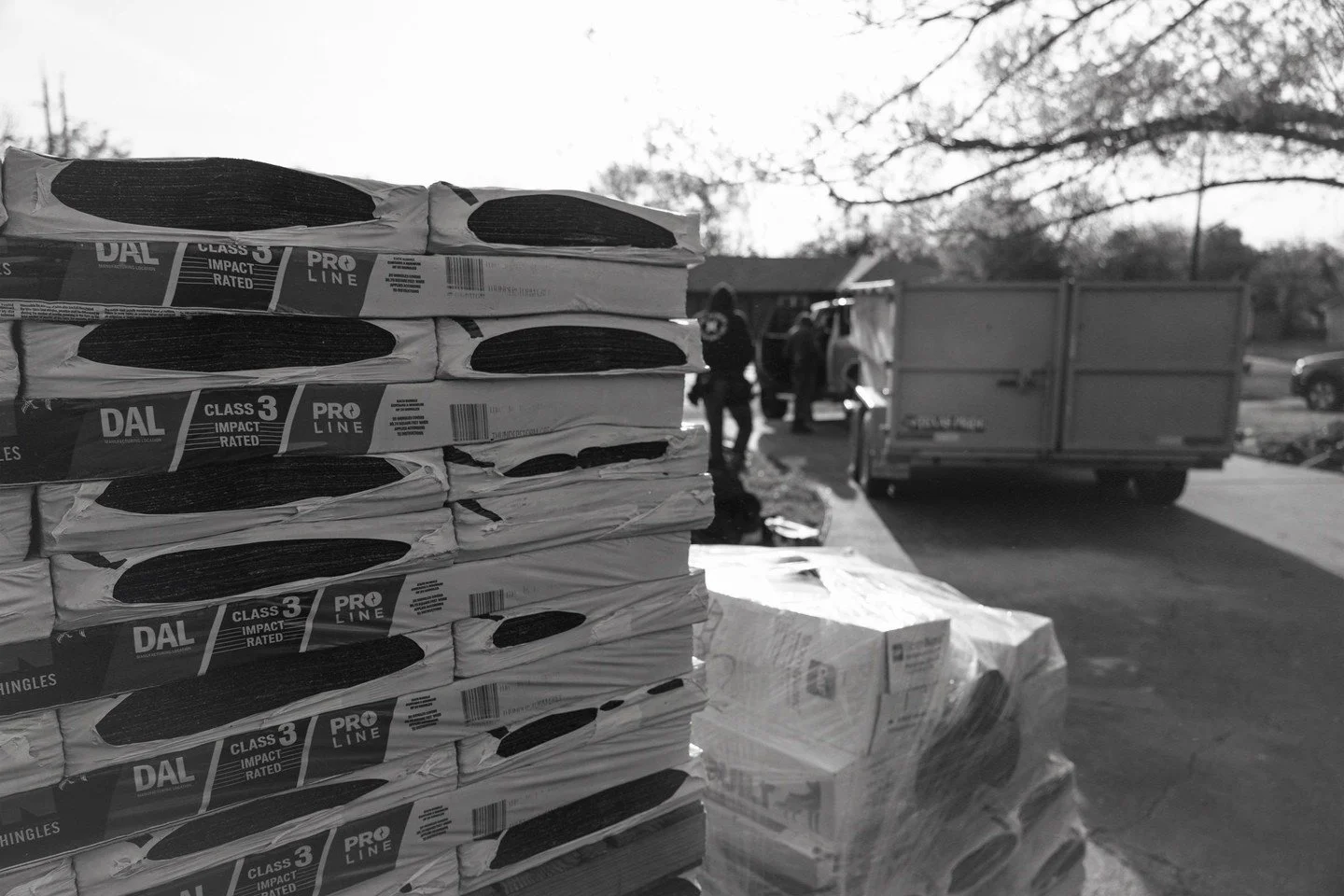 Before the work begins.