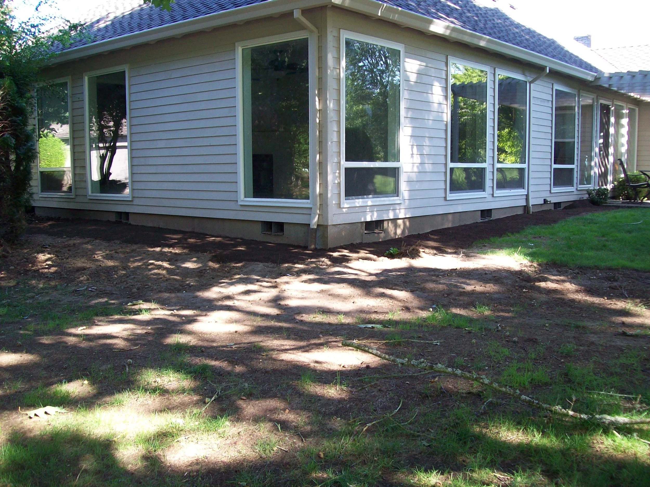 charbonneau house digout and backfill.JPG
