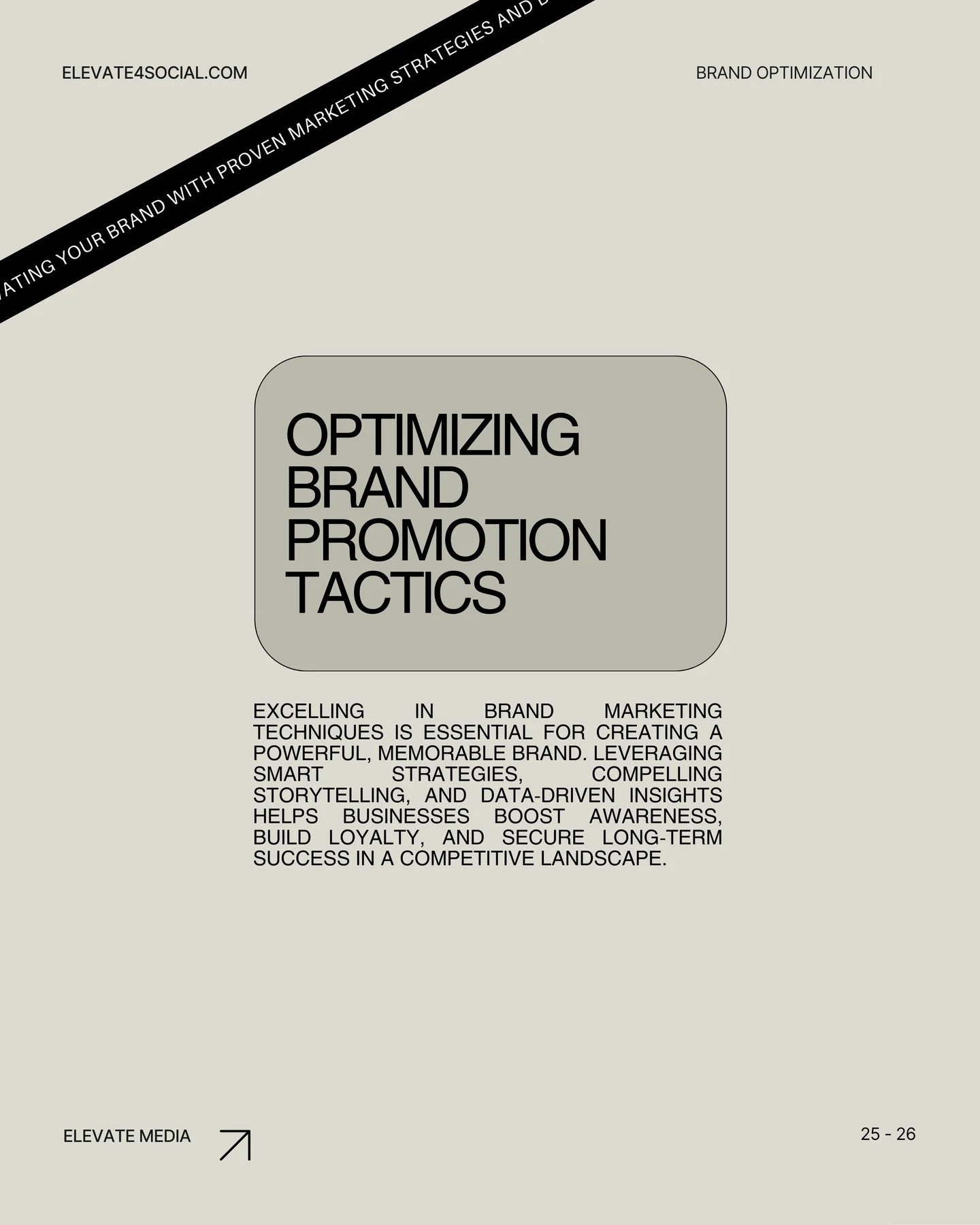 The right tactics, in the right order.