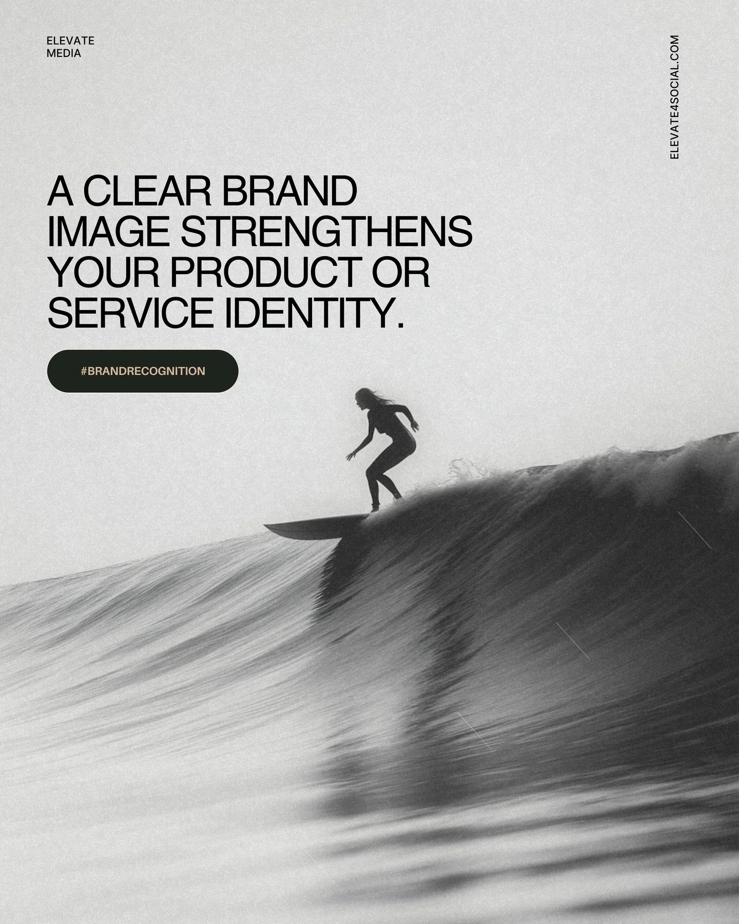 A clear story cuts through the waves.