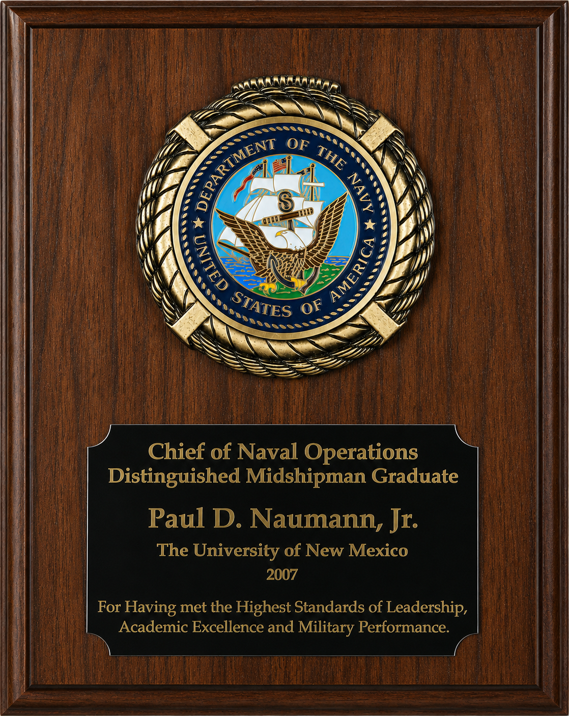 ROTC Midshipman Award