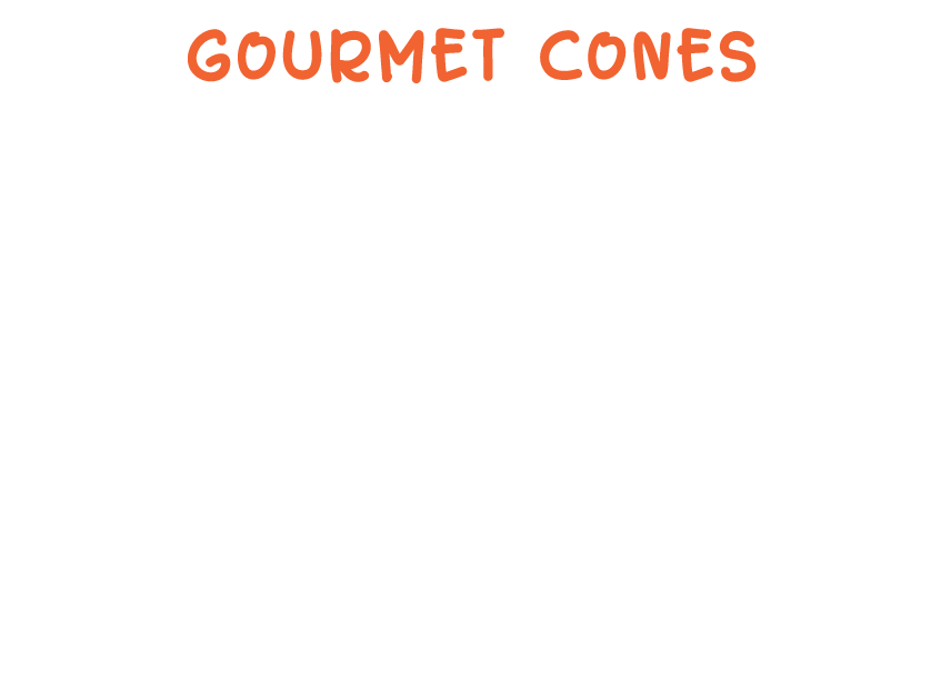 Gourmet cones