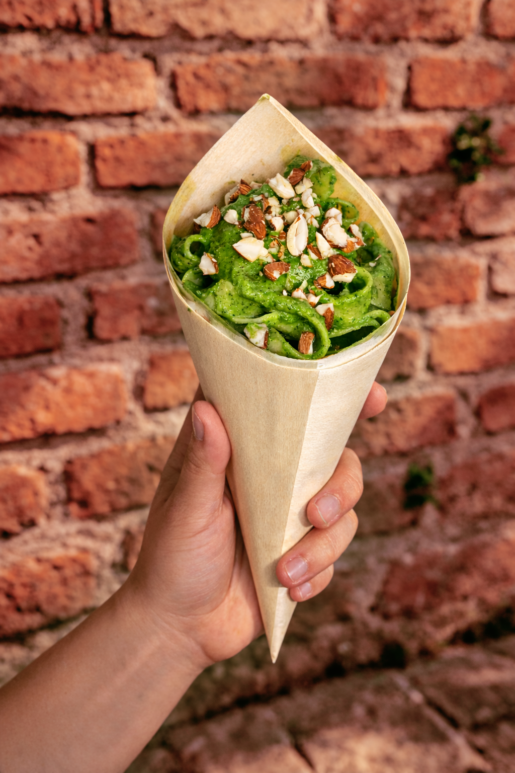 Zucchini, Mint & Almond Pesto