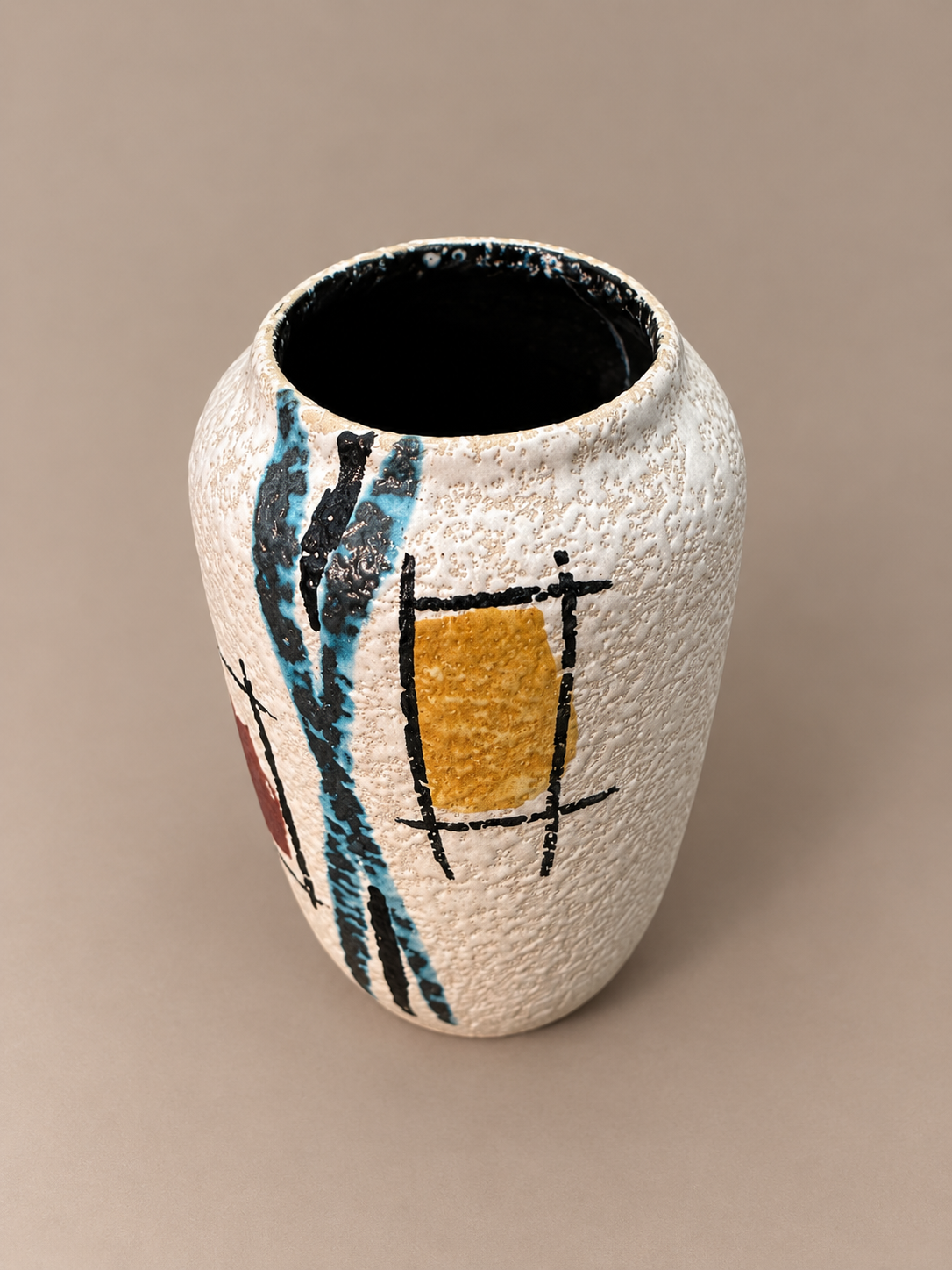 Scheurich Abstract West German Vase Model 238.png