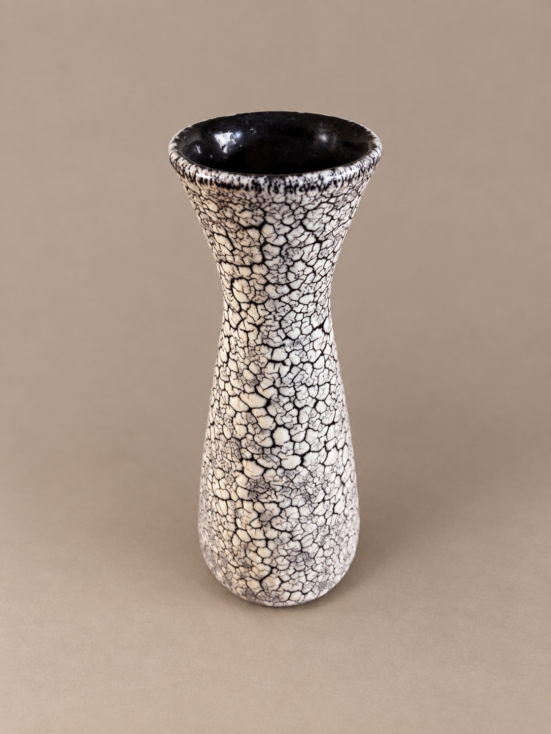 Jopeko Black &amp; White Shrink Glaze Vase