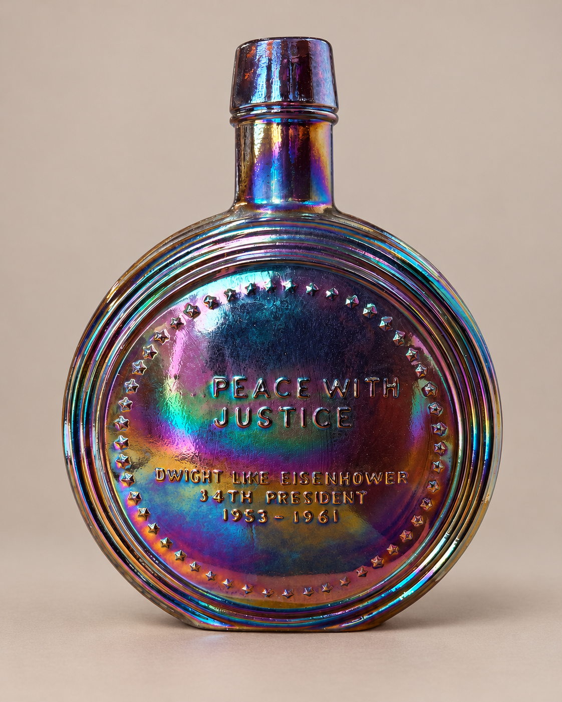 Iridescent Eisenhower Peace Flask.png