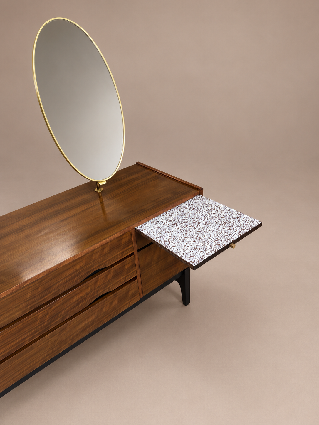 Mid-Century Walnut Vanity with Oval Mirror.png