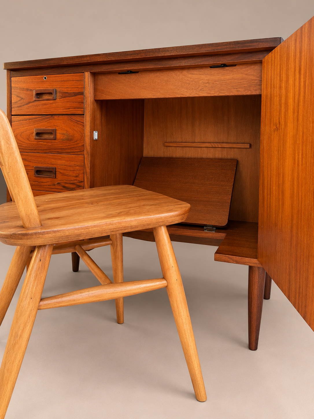 Mid-Century Teak Secretary Desk (1).png