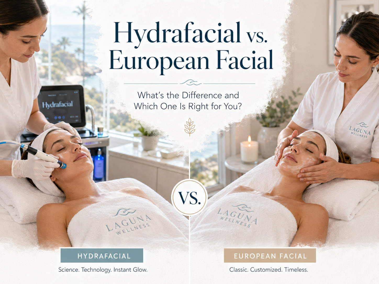 Hydrafacial vs. European Facial