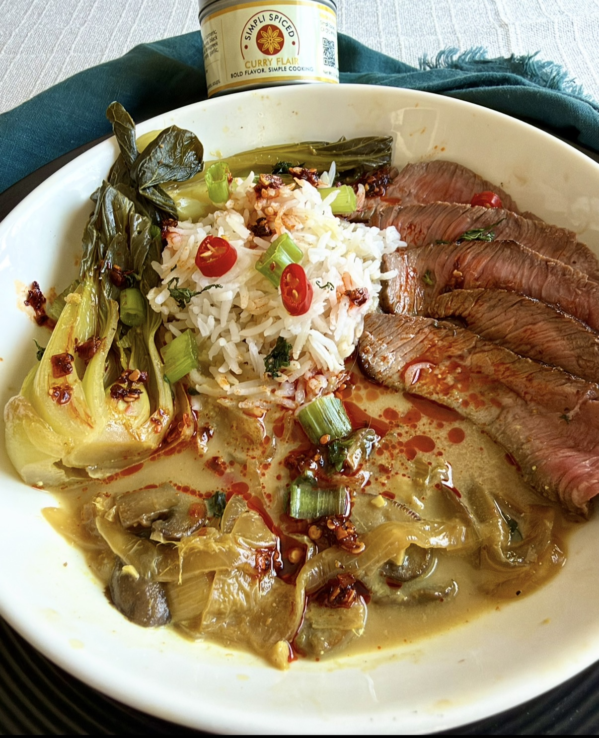 Curry Beef Broth Bowl 
