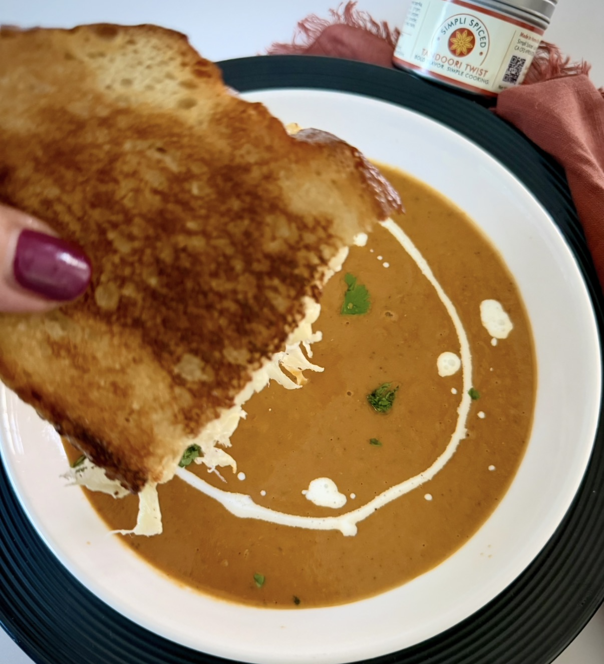 Tandoori Tomato Soup 