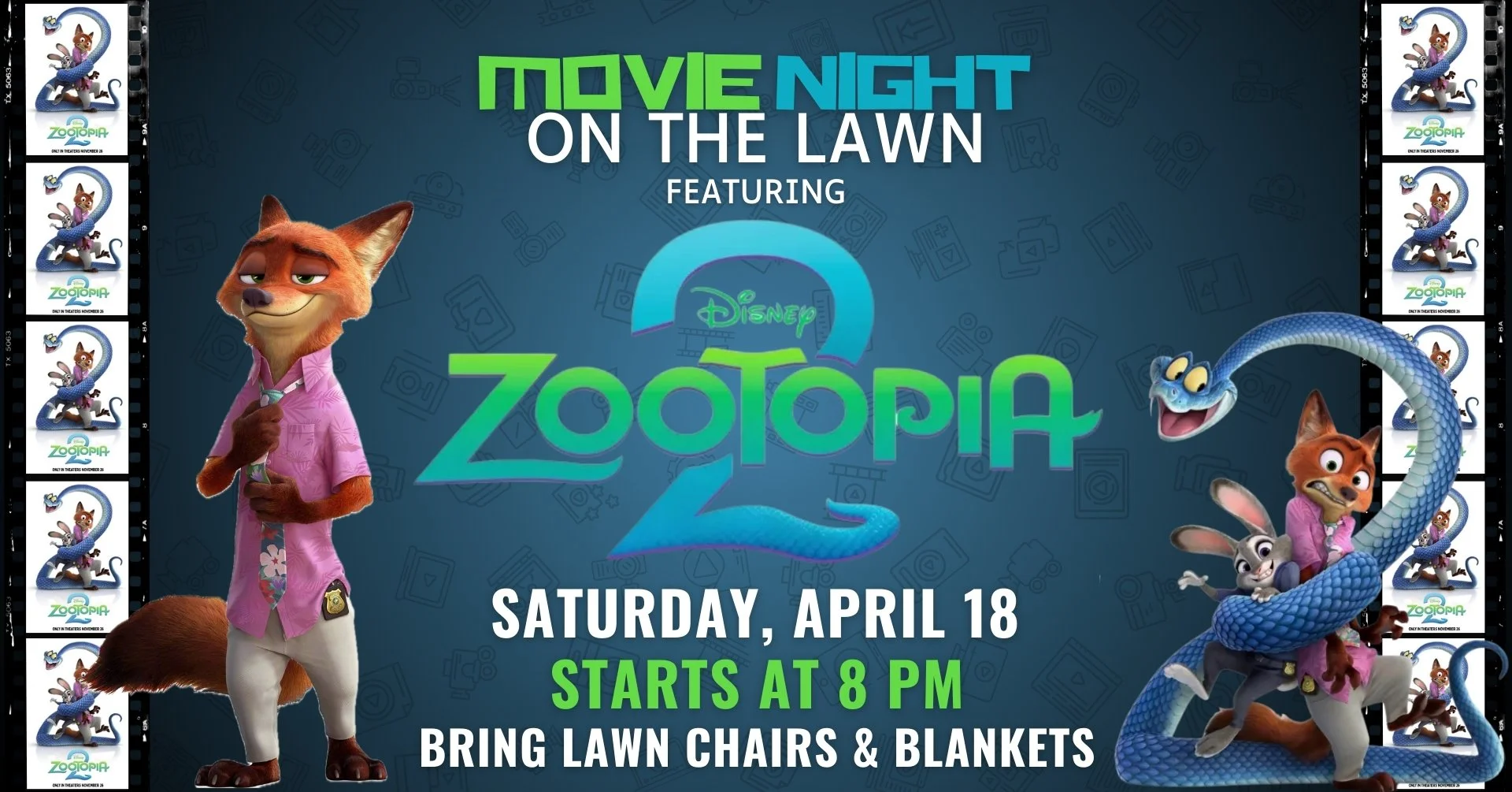 Movie Night on the Lawn: Zootopia 2