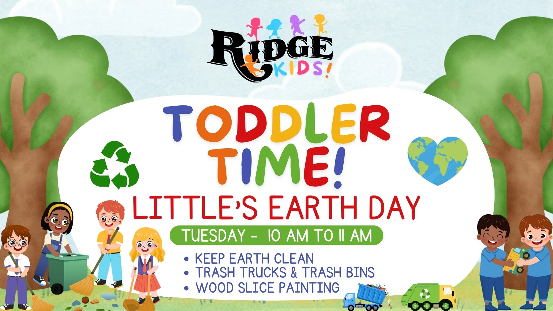 Toddler Time: Little’s Earth Day