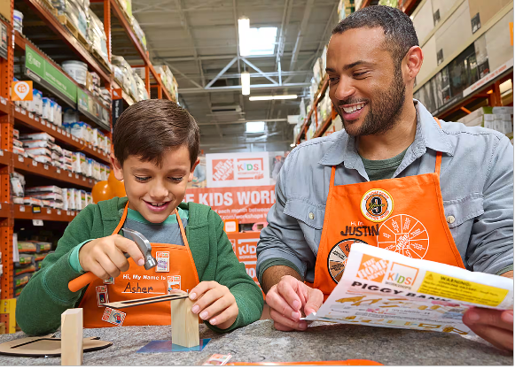 Home Depot Kids Workshop: Goalie Game