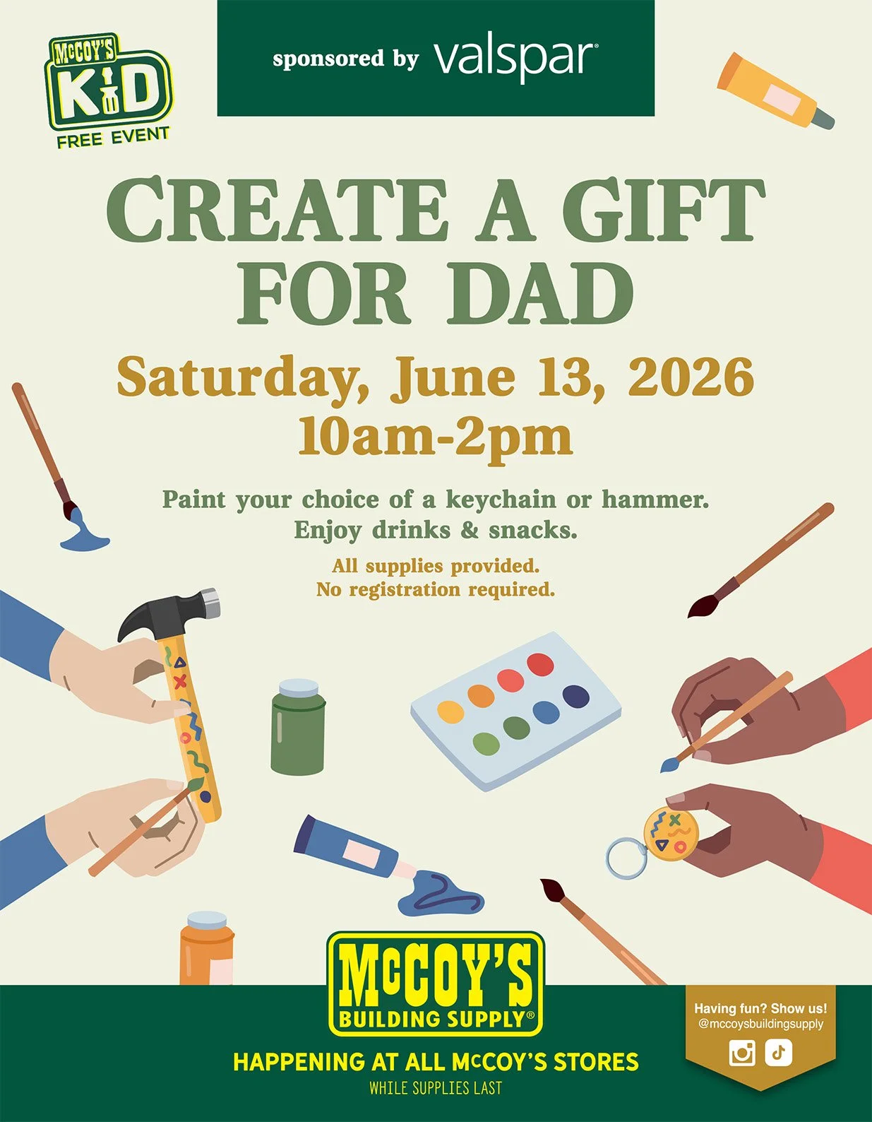 McCoy's Create a Gift for Dad