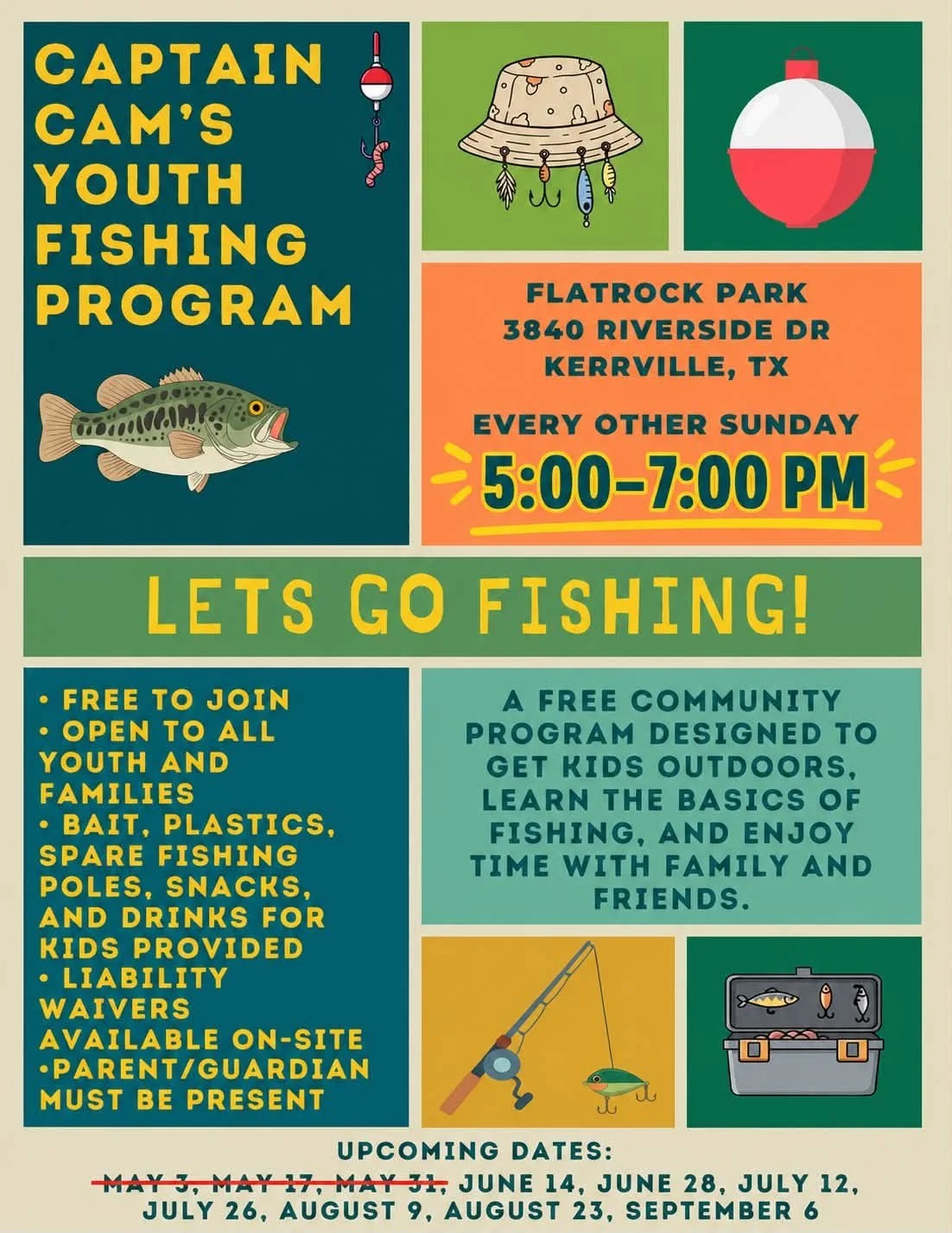 Captain Cam's Youth Fishing Program 