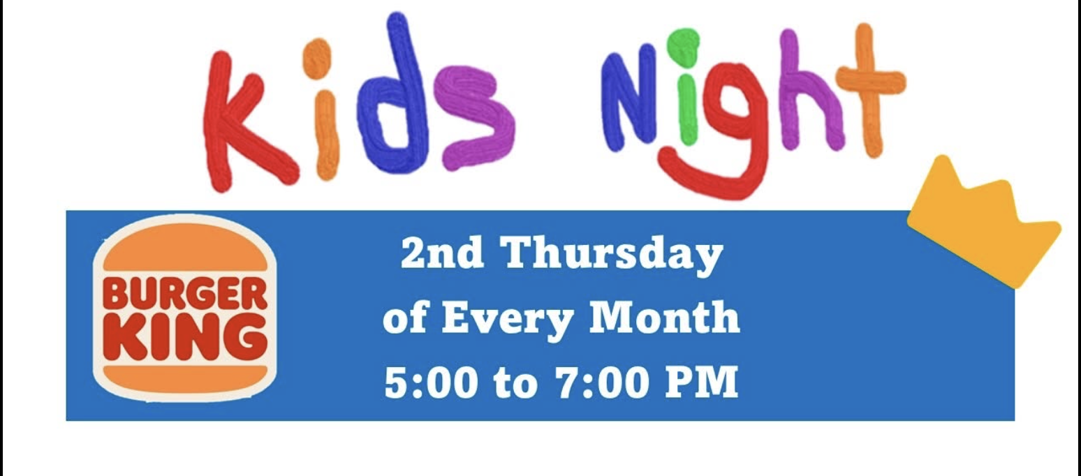 Kids Night at Burger King 