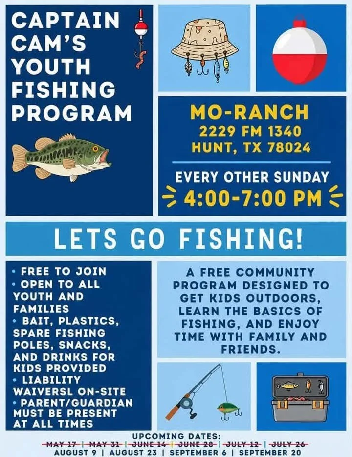 Captain Cam's Youth Fishing Program 