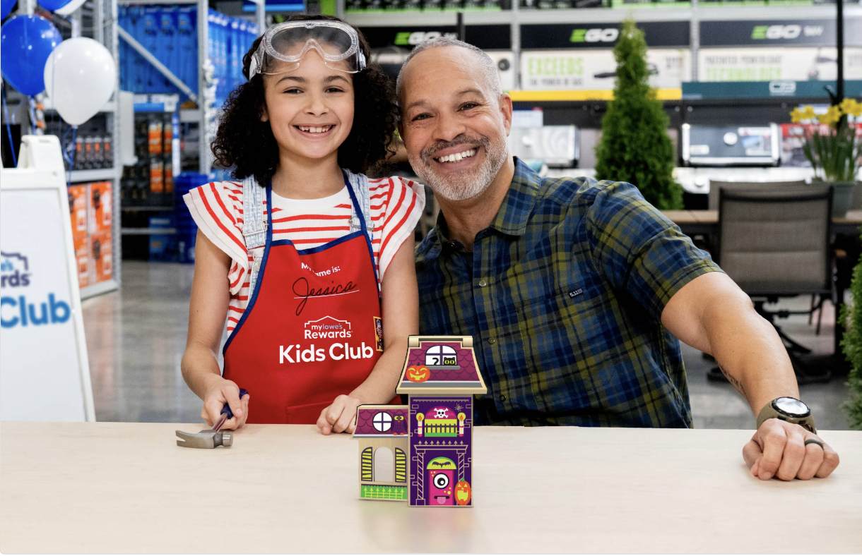 Lowe's Free Kid Workshop: Haunted Mansion