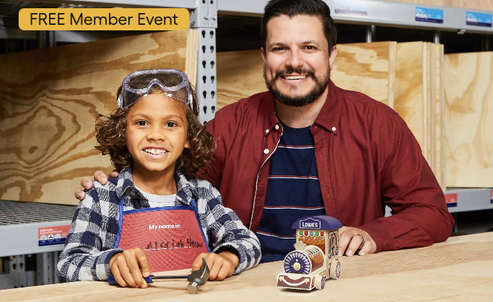 Lowe's Free Kid Workshop: Holiday Engine