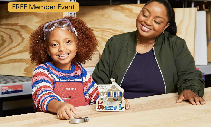 Lowe's Free Kid Workshop: Winter Play Lodge