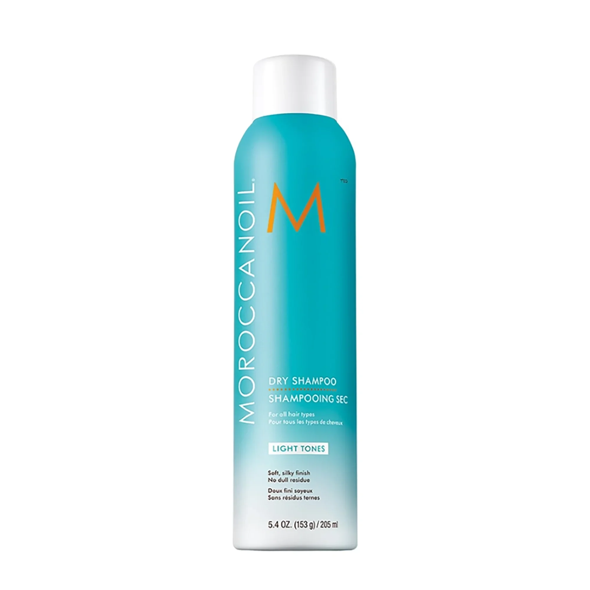 A bottle of Paul Mitchell Color Refreshing Wet Shampoo with a light blue body and white cap. The label indicates it is for dry hair and light tones, with a net weight of 5.4 ounces.