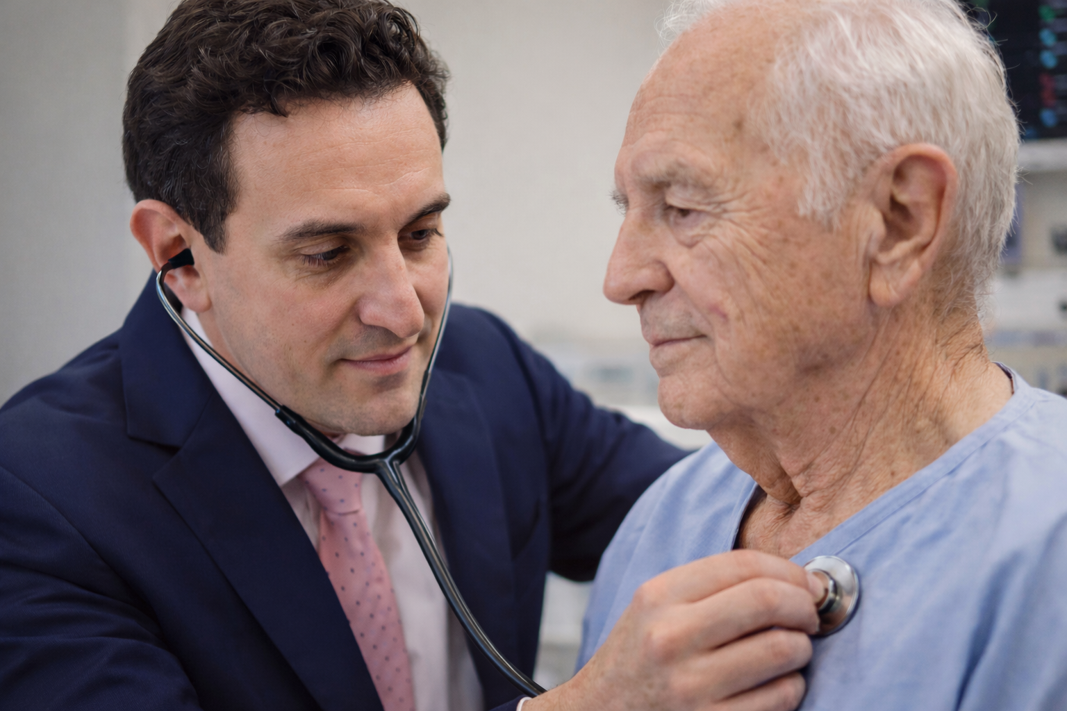 cardiologist doctor patient