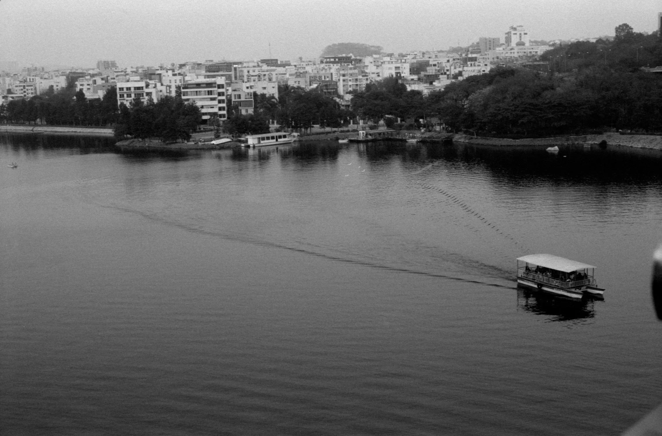 Boat leaving on it's journey
