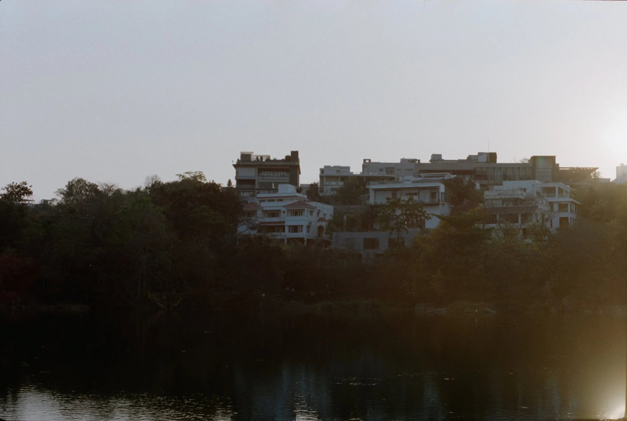 skyline from Lotus pond park, Jubiless Hills
