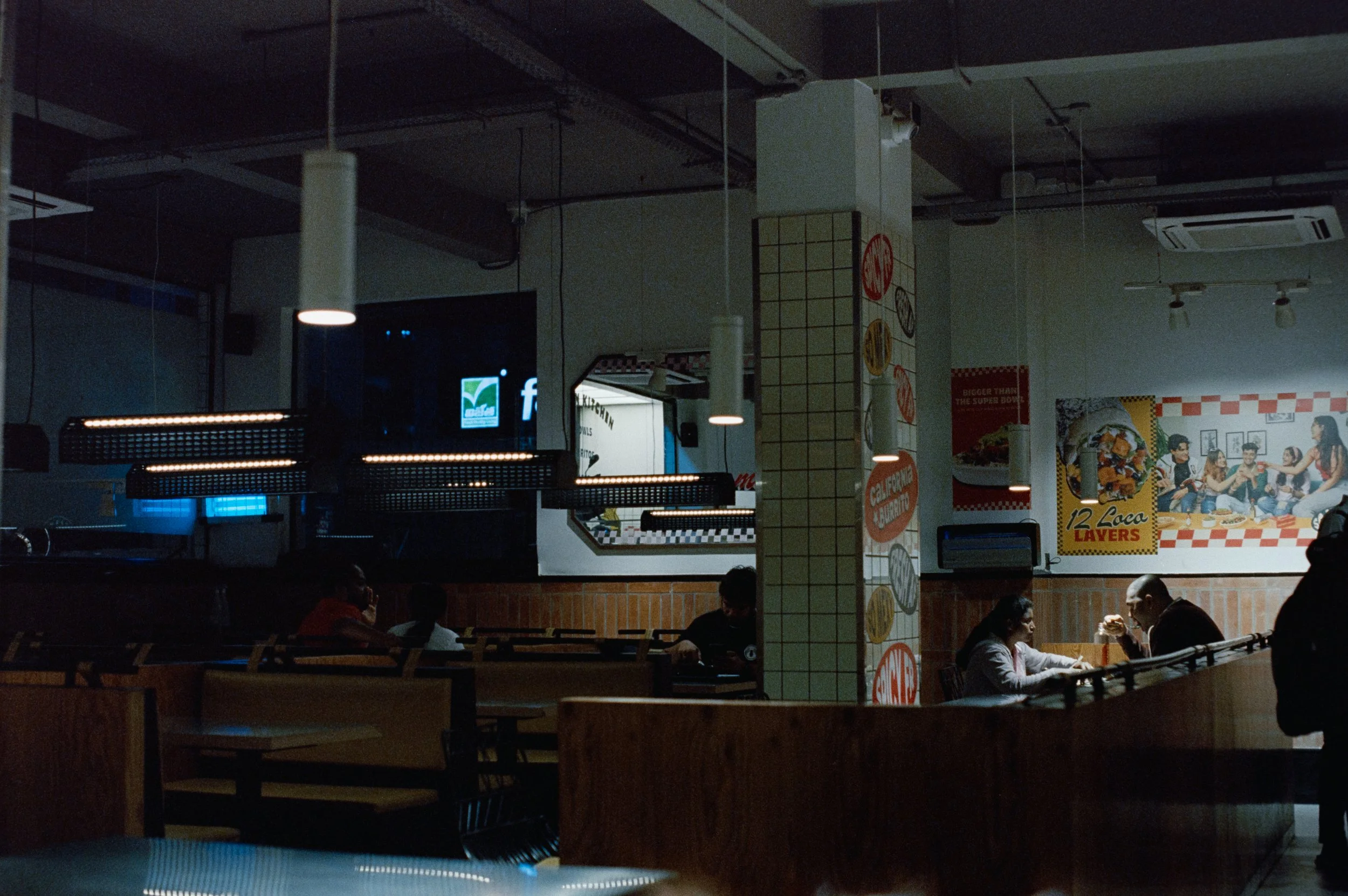 Random Evening at California Burrito near Hitech CIty, Hyderabad
