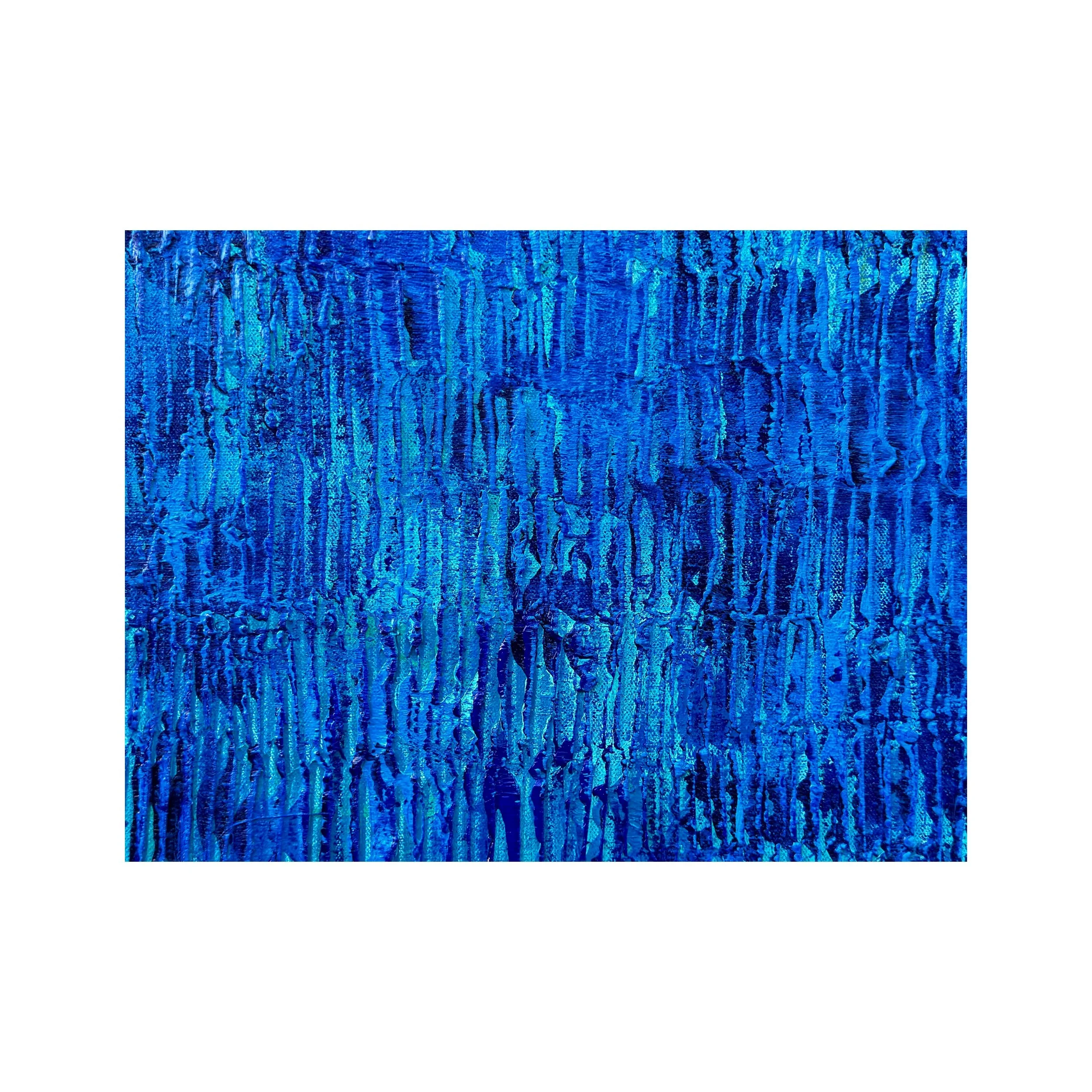  A detail from “Untitled (Ultramarine)” 