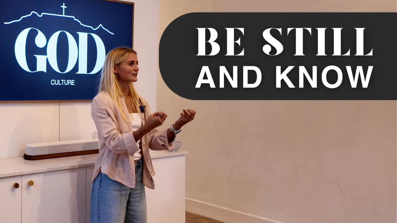 Why you feel restless (Be still and know that I am God)