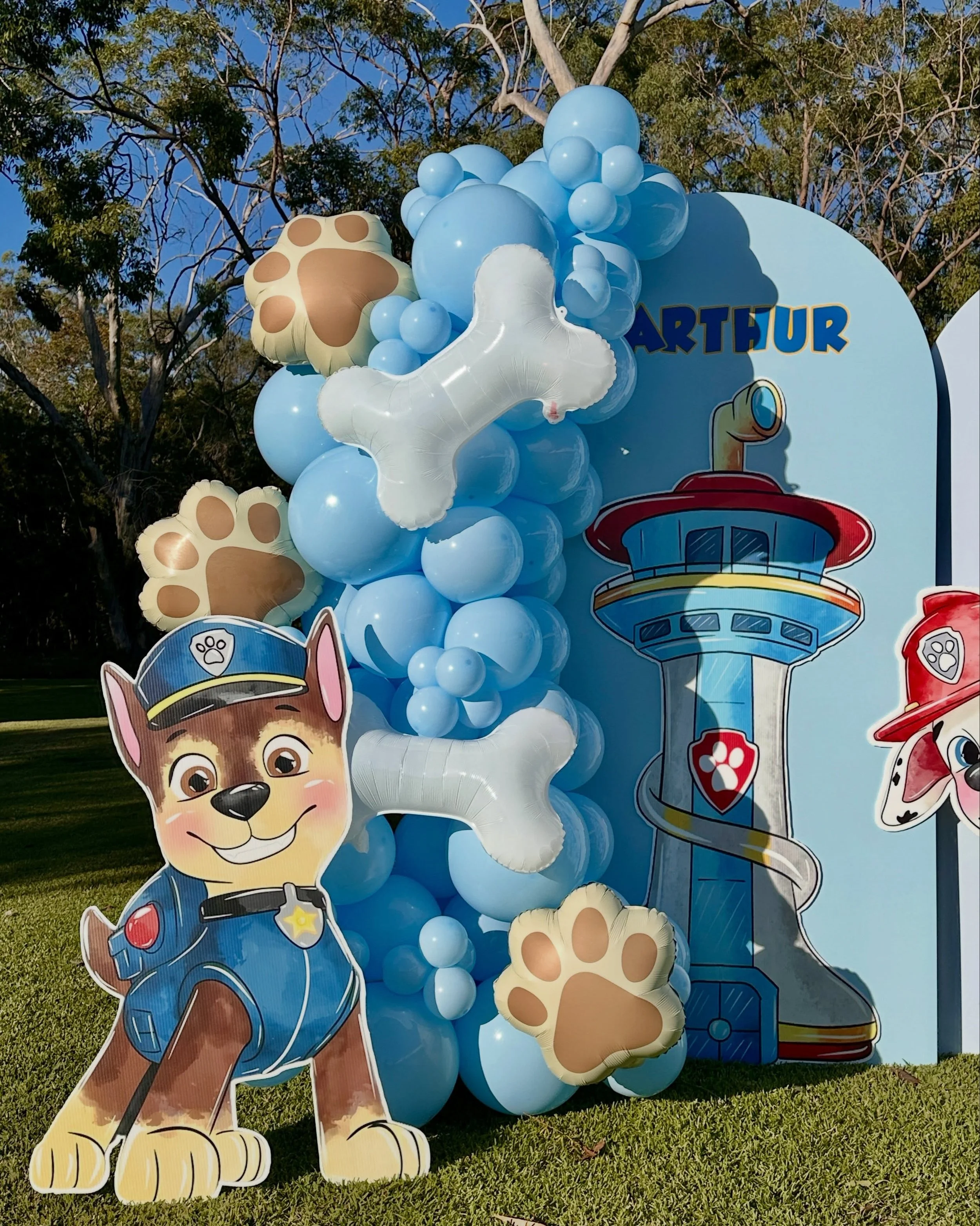 With a new film coming out, &ldquo;Paw Patrol is on a roll and ready for action&rdquo;!

Celebrate kids birthdays with the &lsquo;pawfect&rsquo; Paw Patrol party theme!

And if you&rsquo;re stuck for ideas or need help with balloon backdrops &amp; pr