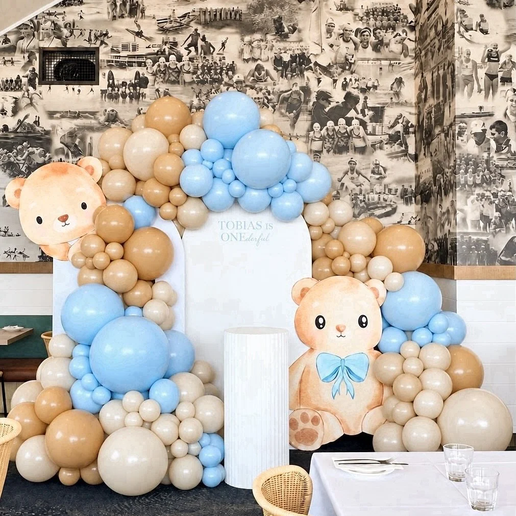 TOBIAS IS ONEderful! 🧸🎈

Celebrating one whole year of cuddles, smiles and unforgettable memories with their beautiful baby boy 🩵

A teddy bear first birthday is such a sweet way to celebrate a little one&rsquo;s first year, bringing together soft