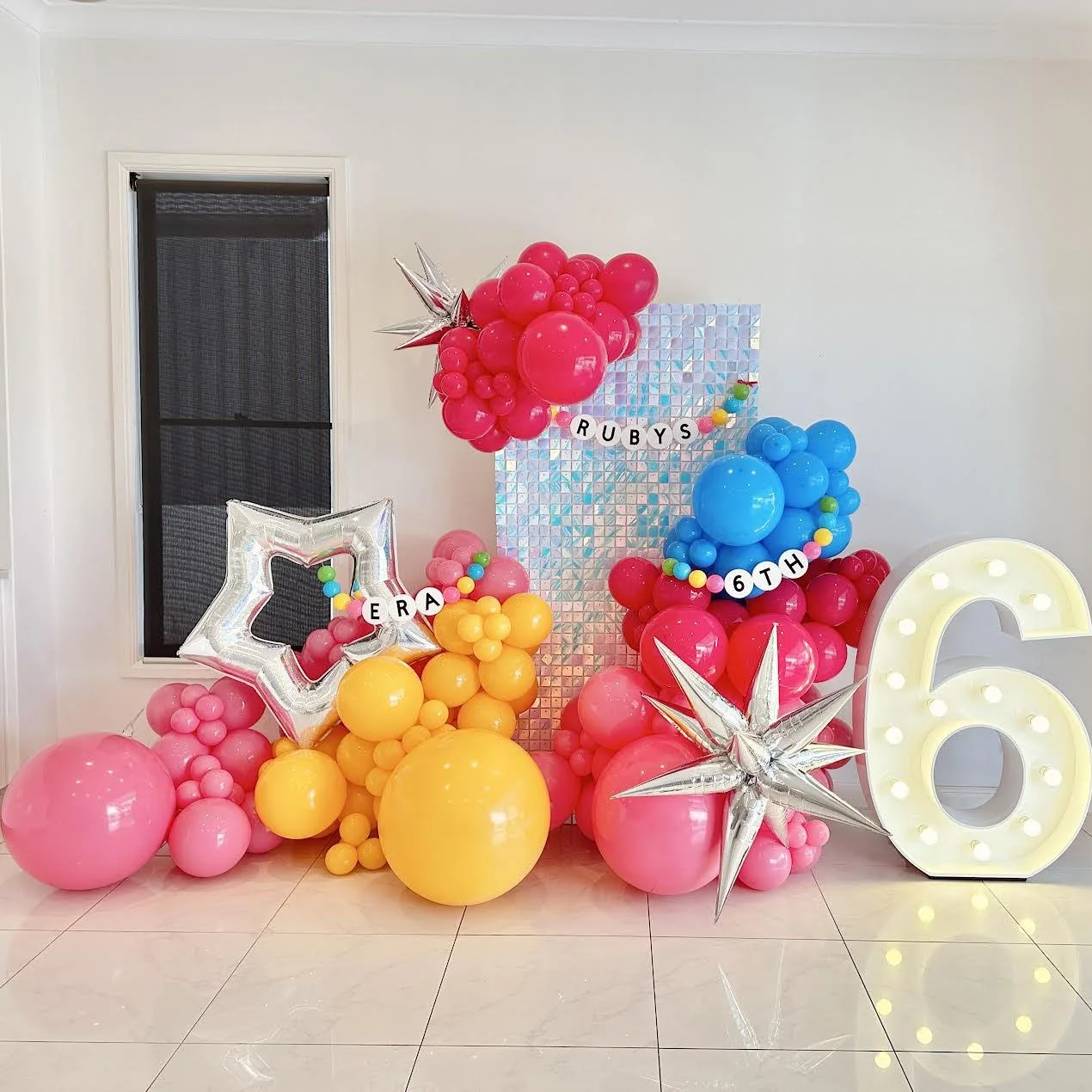 Taylor Swift themed 6th birthday party