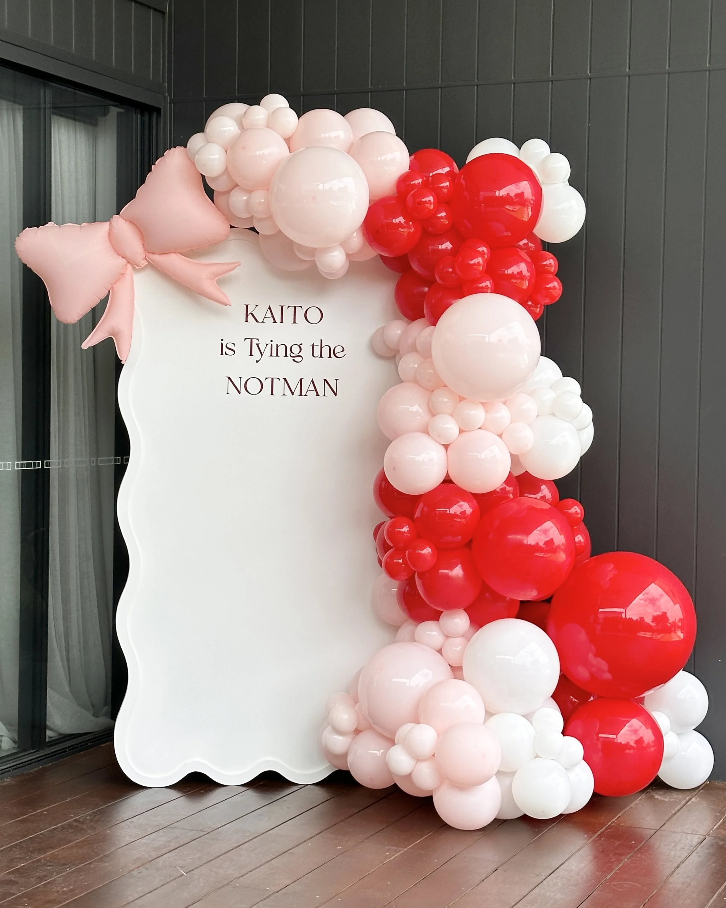 She's Tying The Knot Bachelorette party backdrop