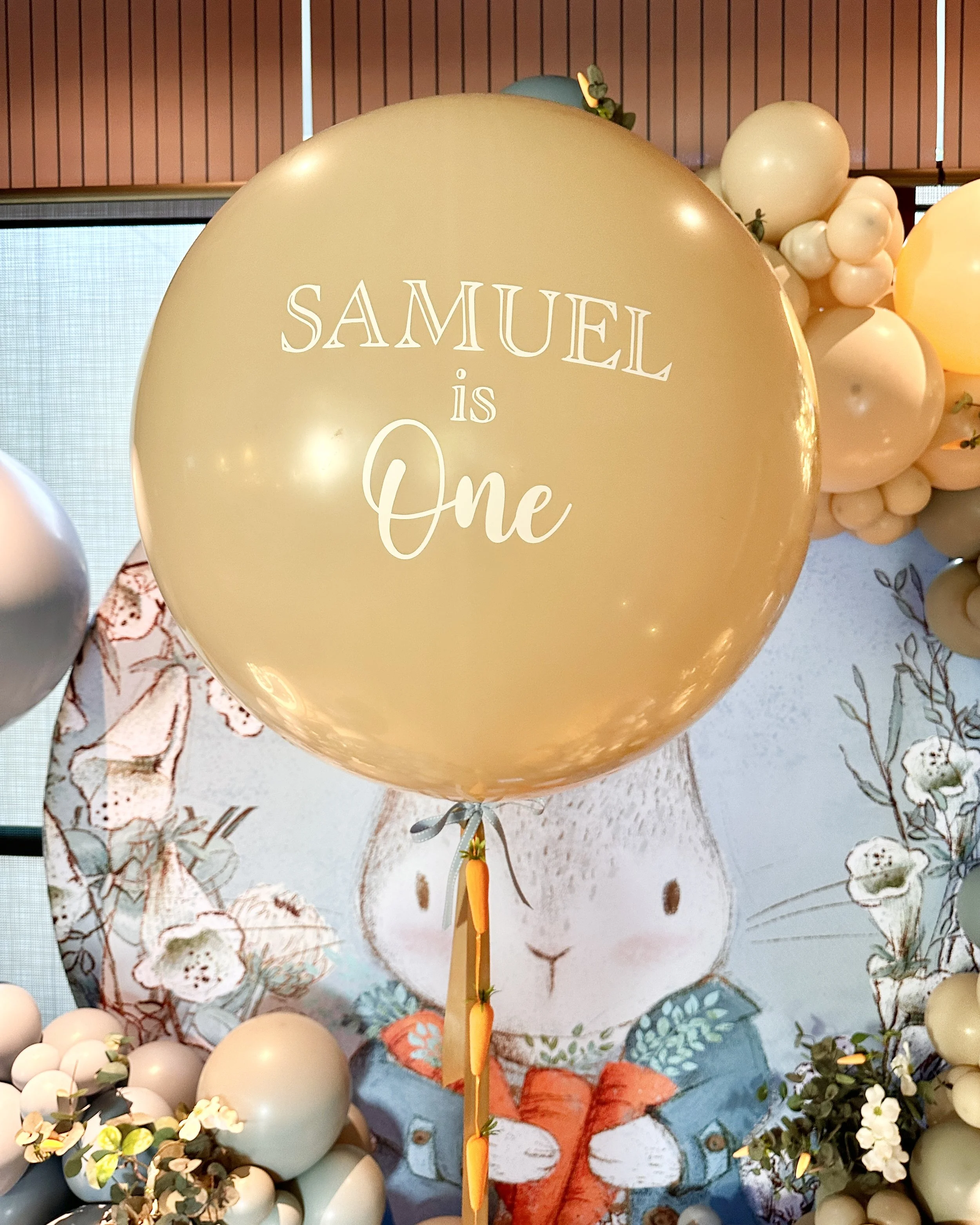 Personalised Jumbo Balloon with carrot tail by Print Candy.jpg