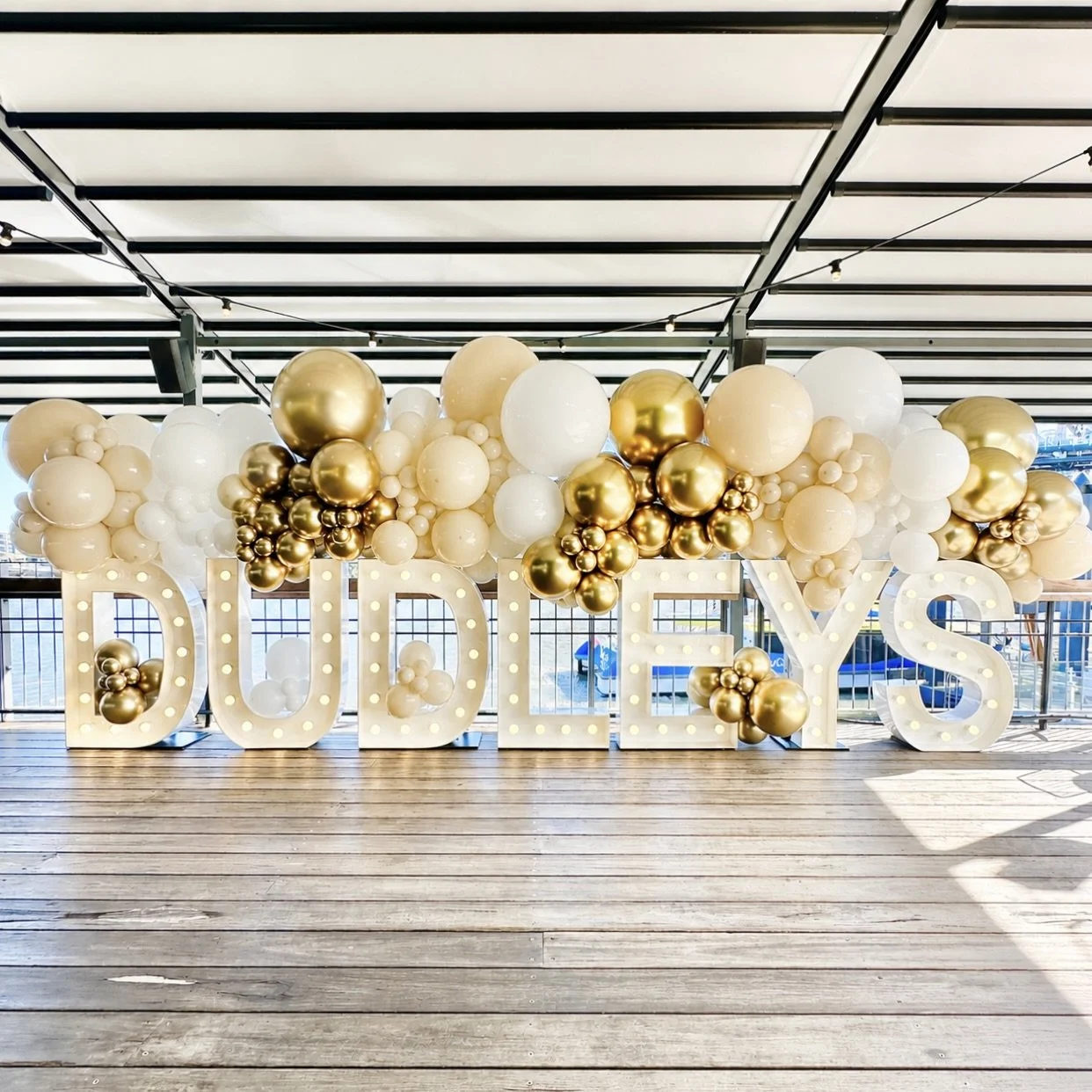 Corporate event styling and balloon styling in Brisbane by Print Candy